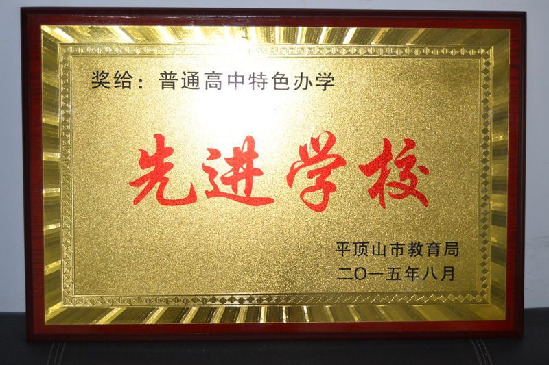 我校再获"特长先进学校"